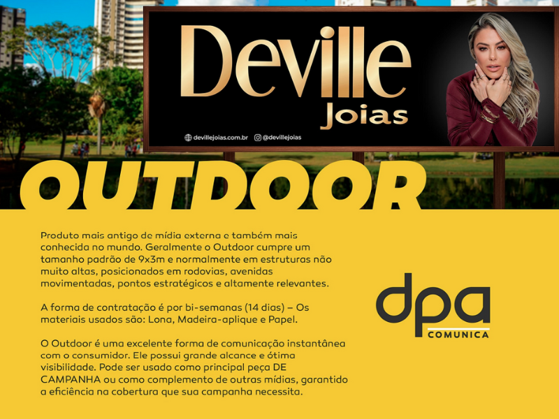 Outdoor padrão 9x3m